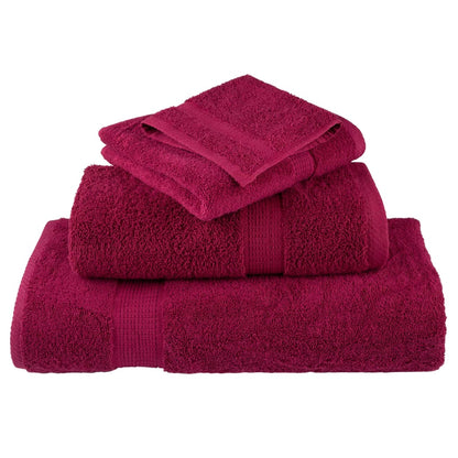 Premium Soap Towels SOLUND 2pcs Bordeaux 30x30cm 600gsm