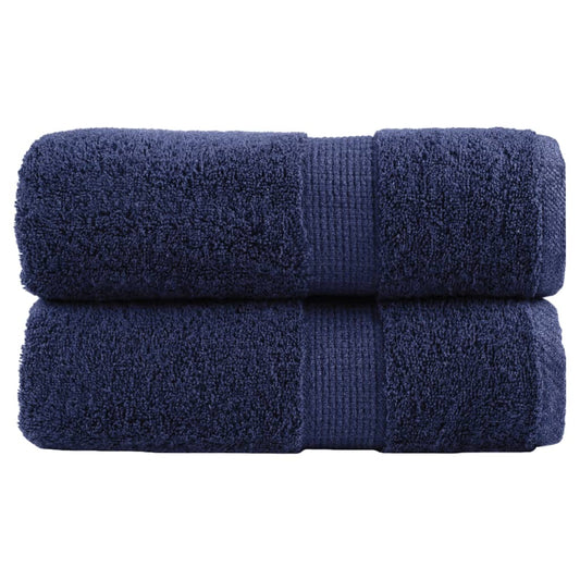 Premium Soap Towels SOLUND 2pcs Navy Blue 30x30cm 600gsm