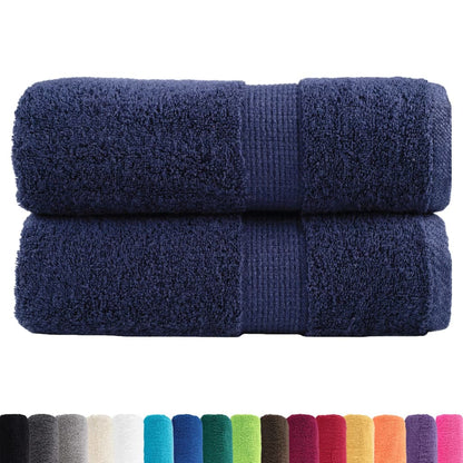 Premium Soap Towels SOLUND 2pcs Navy Blue 30x30cm 600gsm