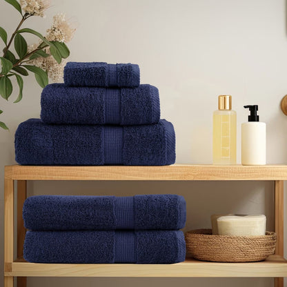 Premium Soap Towels SOLUND 2pcs Navy Blue 30x30cm 600gsm