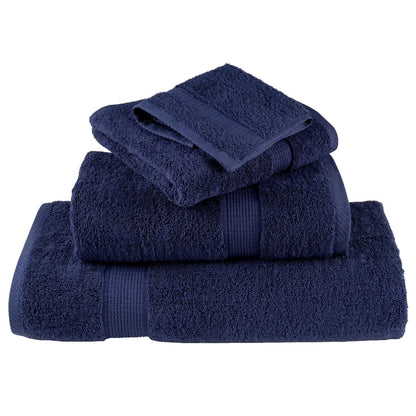 Premium Bath Towels SOLUND 4pcs Navy Blue 100x150cm 600gsm