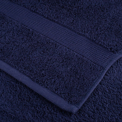 Premium Sauna Towels 10pcs Navy Blue 80x200cm 600gsm 100% Cotton