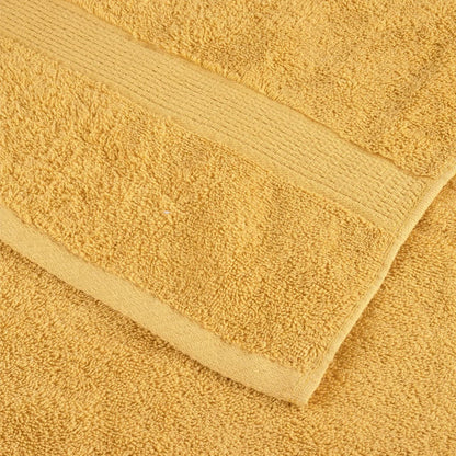 Premium Soap Towels 2 pcs Gold 30x30cm 600gsm 100% Cotton