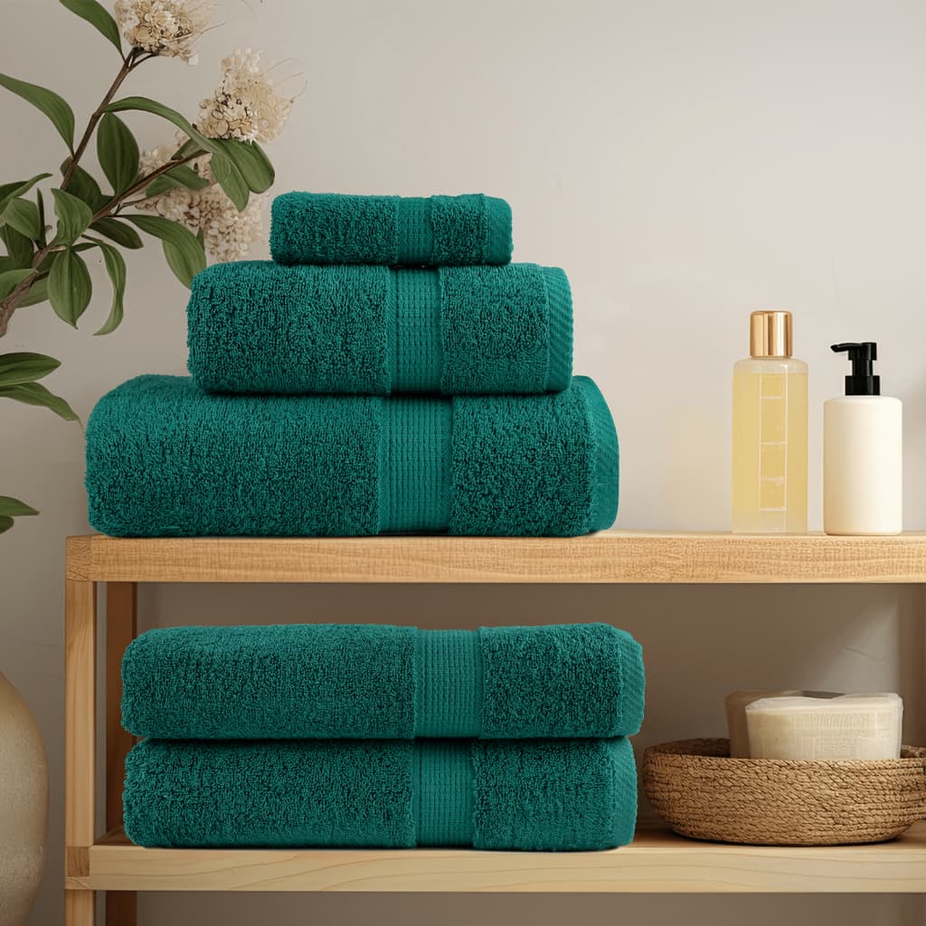 Premium Bath Towels 4 pcs 100x150 cm 600 gsm 100% Cotton