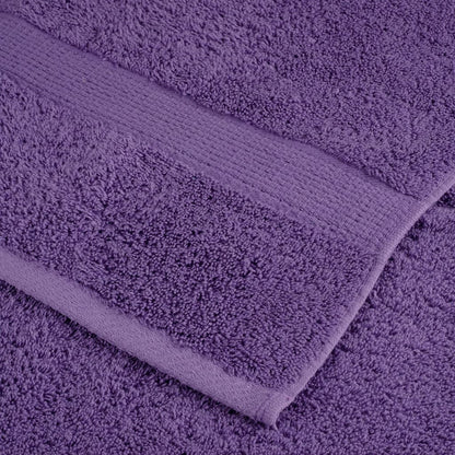 Premium Hand Towels SOLUND 10 pcs Purple 50x100 cm 600 gsm