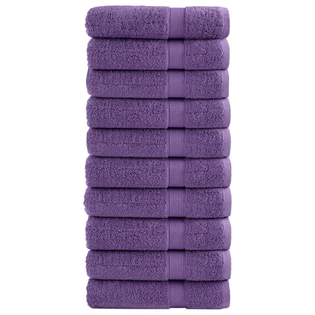 Premium Bath Towels 10 pcs 100x150 cm 600 gsm 100% Cotton