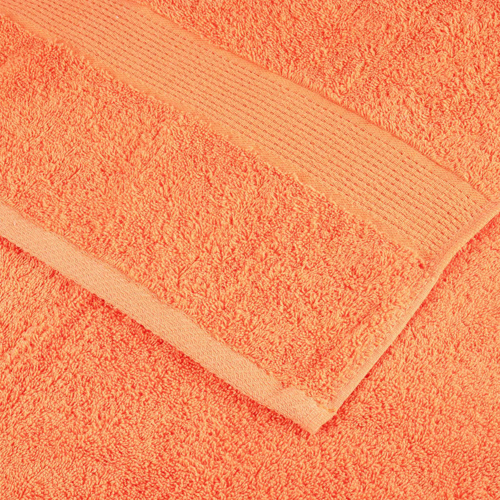 Premium Soap Towels SOLUND 2 pcs Orange 30x30 cm 600 gsm