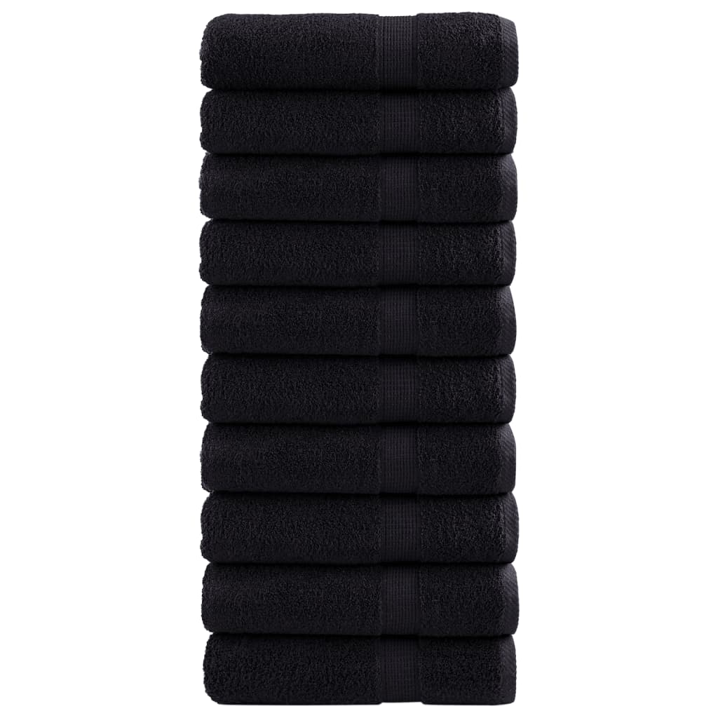 Premium Bath Towels 10 pcs 100x150 cm 600 gsm 100% Cotton