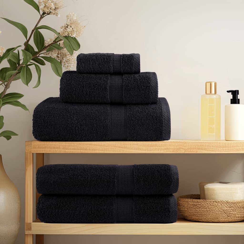 Premium Bath Towels 10 pcs 100x150 cm 600 gsm 100% Cotton