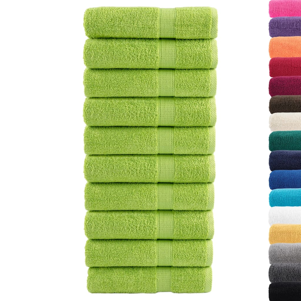 Premium Bath Towels SOLUND 10 pcs 100x150 cm 600 gsm