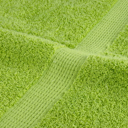 Premium Towels 2 pcs Apple Green 100x200 cm 600 gsm 100% Cotton