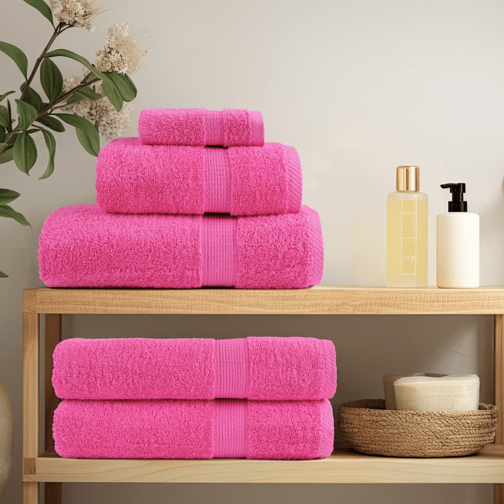 Premium Soap Towels SOLUND 10 pcs Pink 30x30 cm 600 gsm