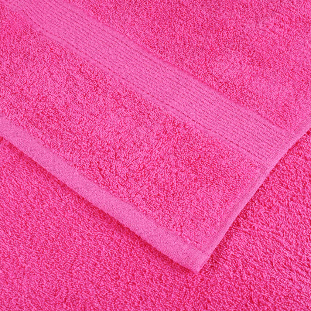 Premium Soap Towels SOLUND 10 pcs Pink 30x30 cm 600 gsm