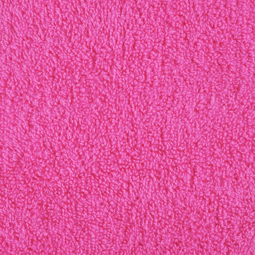 Premium Sauna Towels 2 pcs Pink 80x200 cm 600 gsm 100% Cotton