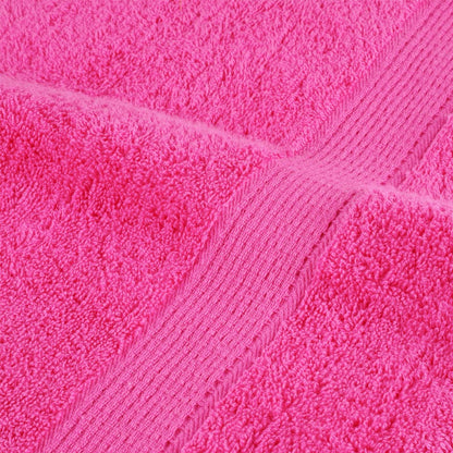 Premium Sauna Towels 2 pcs Pink 80x200 cm 600 gsm 100% Cotton