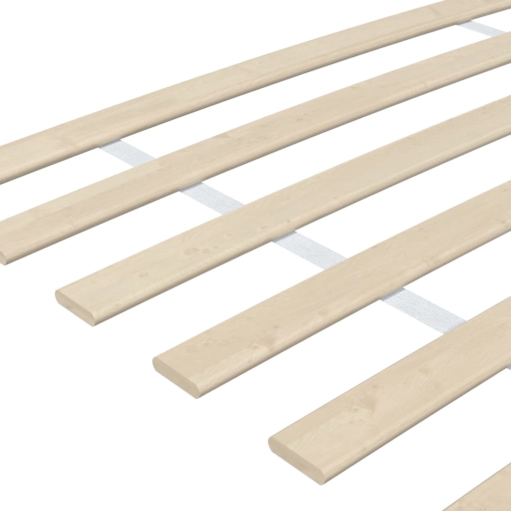 Slatted Bed Bases with 34 Slats 2 pcs 70x200 cm