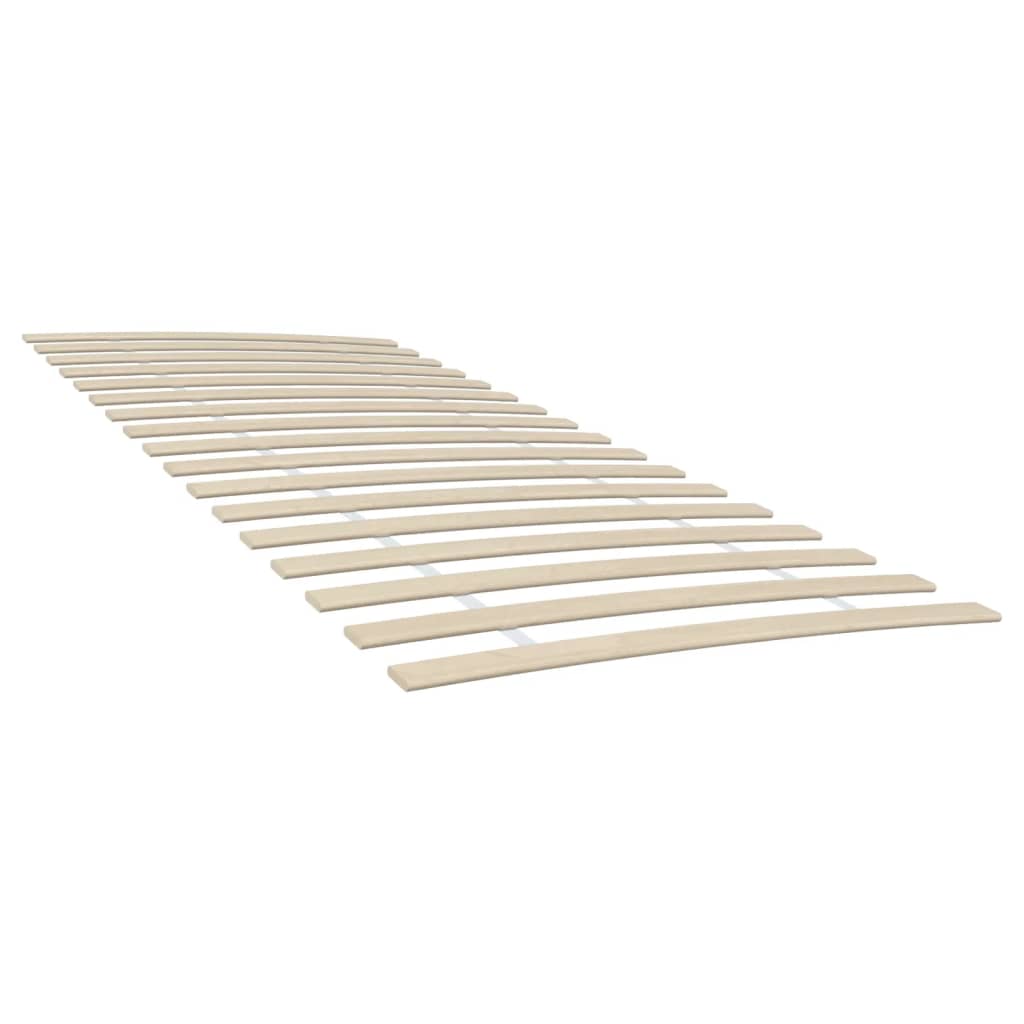 Slatted Bed Bases with 34 Slats 2 pcs 100x200 cm