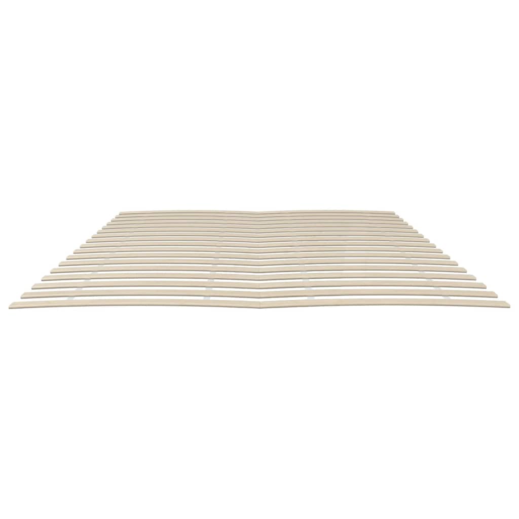 Slatted Bed Bases with 34 Slats 2 pcs 100x200 cm