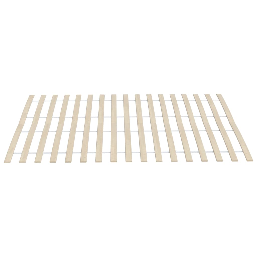 Slatted Bed Bases with 34 Slats 2 pcs 100x200 cm