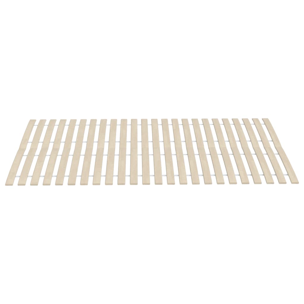 Slatted Bed Bases with 48 Slats 2 pcs 70x200 cm