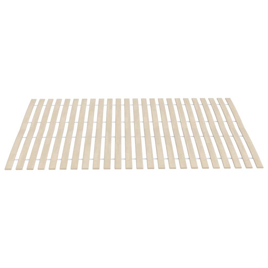 Slatted Bed Bases with 48 Slats 2 pcs 90x200 cm