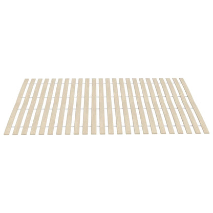 Slatted Bed Bases with 48 Slats 2 pcs 100x200 cm