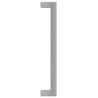 Cabinet Handles 10 pcs Silver 192 mm Stainless Steel