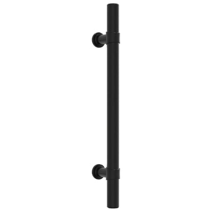 Cabinet Handles 20 pcs Black 128 mm Stainless Steel