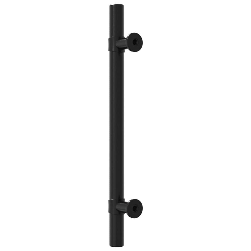 Cabinet Handles 20 pcs Black 128 mm Stainless Steel