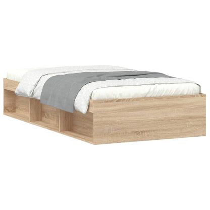 Bed Frame Sonoma Oak 90x200 cm