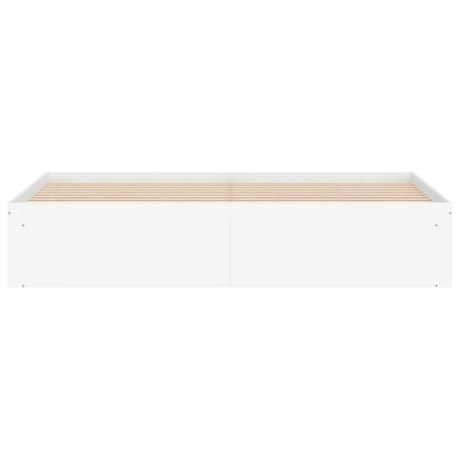 Bed Frame without Mattress White 180x200 cm Super King Size