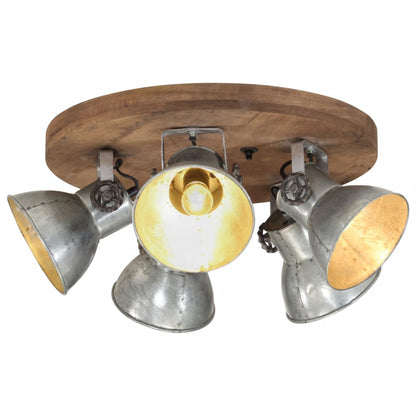 Ceiling Lamp 25 W Vintage Silver 50x50x25 cm E27