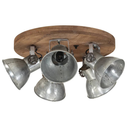 Ceiling Lamp 25 W Vintage Silver 50x50x25 cm E27