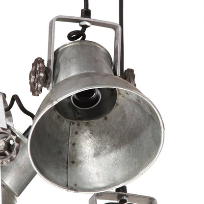 Hanging Lamp 25 W Vintage Silver 30x30x100 cm E27