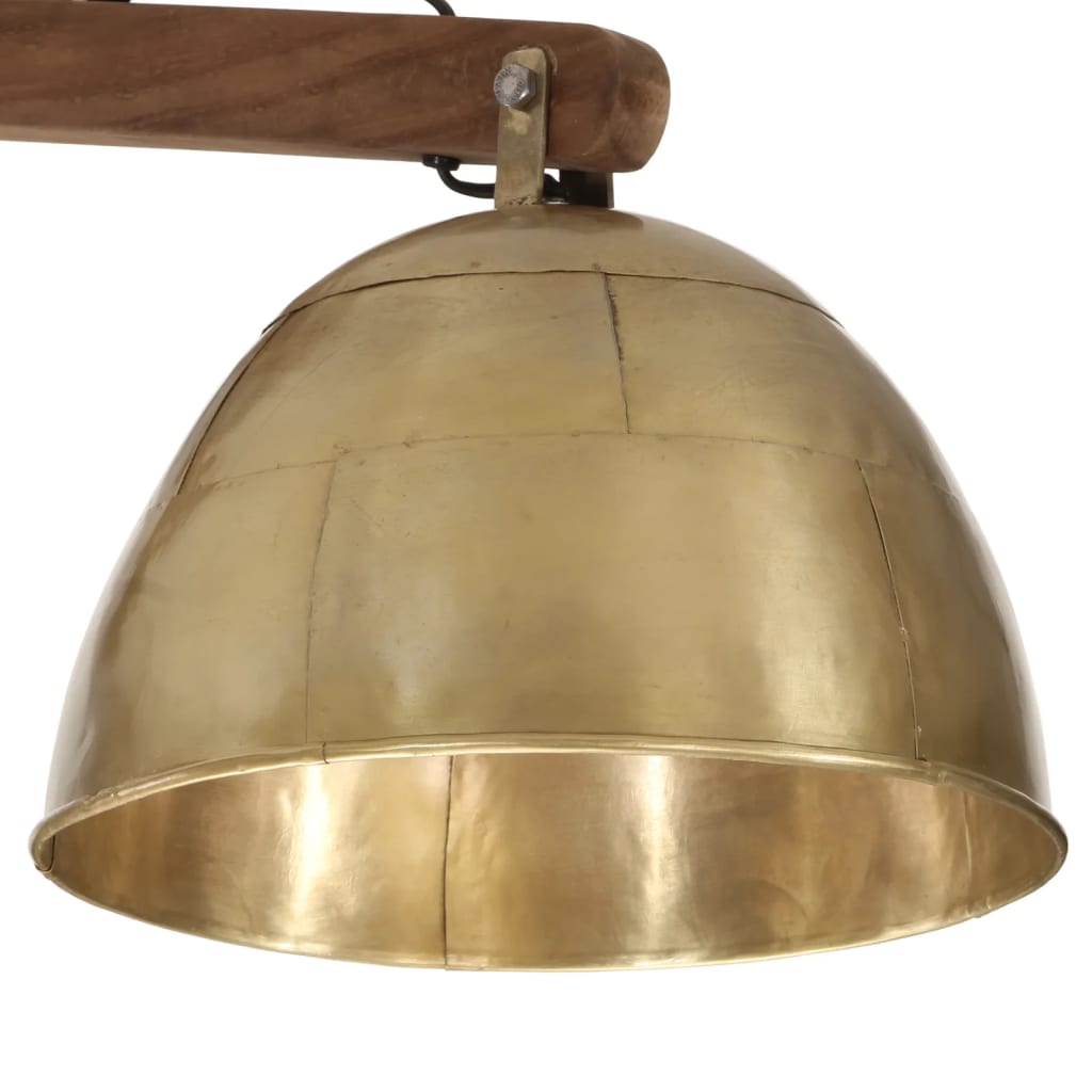 Ceiling Lamp 25 W Antique Brass 105x30x65-108cm E27