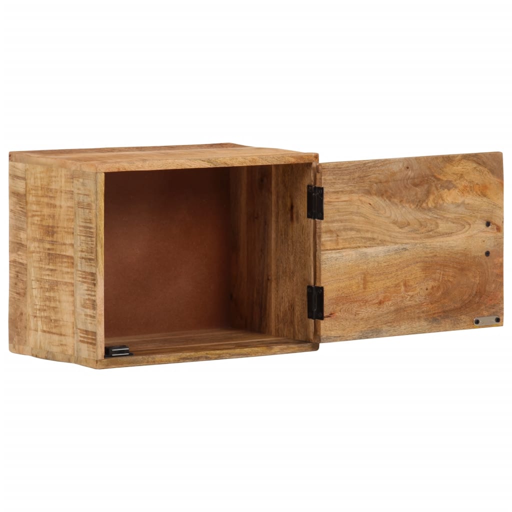 Wall-mounted Bedside Cabinet 40x30x25 cm Solid Wood Mango