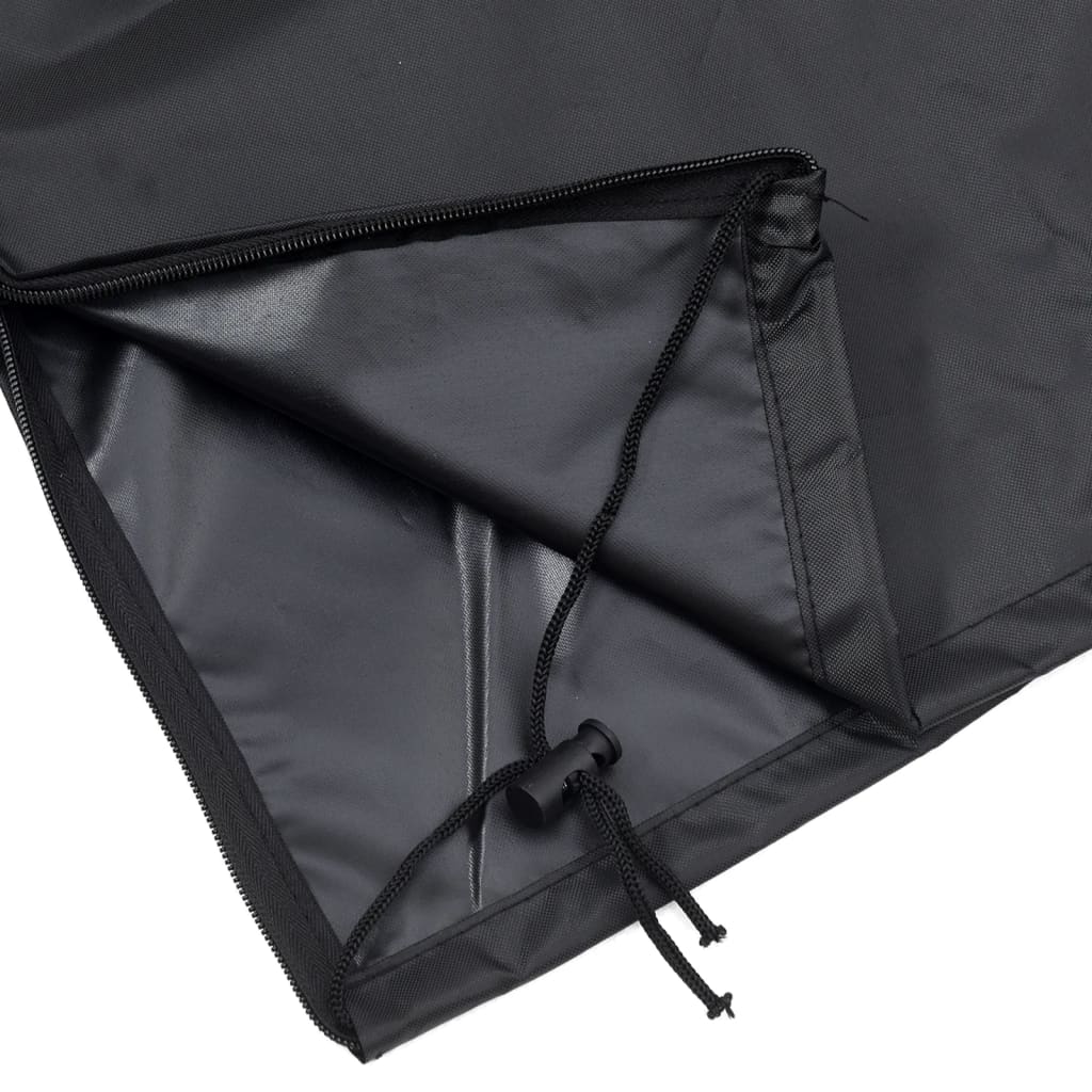 Garden Umbrella Cover Black 240x57/57 cm 420D Oxford