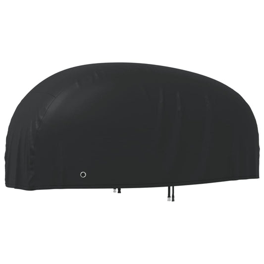 Motorcycle Cover Black 245x105x125 cm 210D Oxford