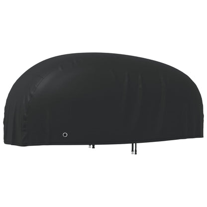 Motorcycle Cover Black 295x110x140 cm 210D Oxford