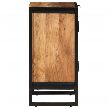 Bathroom Cabinet 40x30x60 cm Solid Wood Acacia and Iron