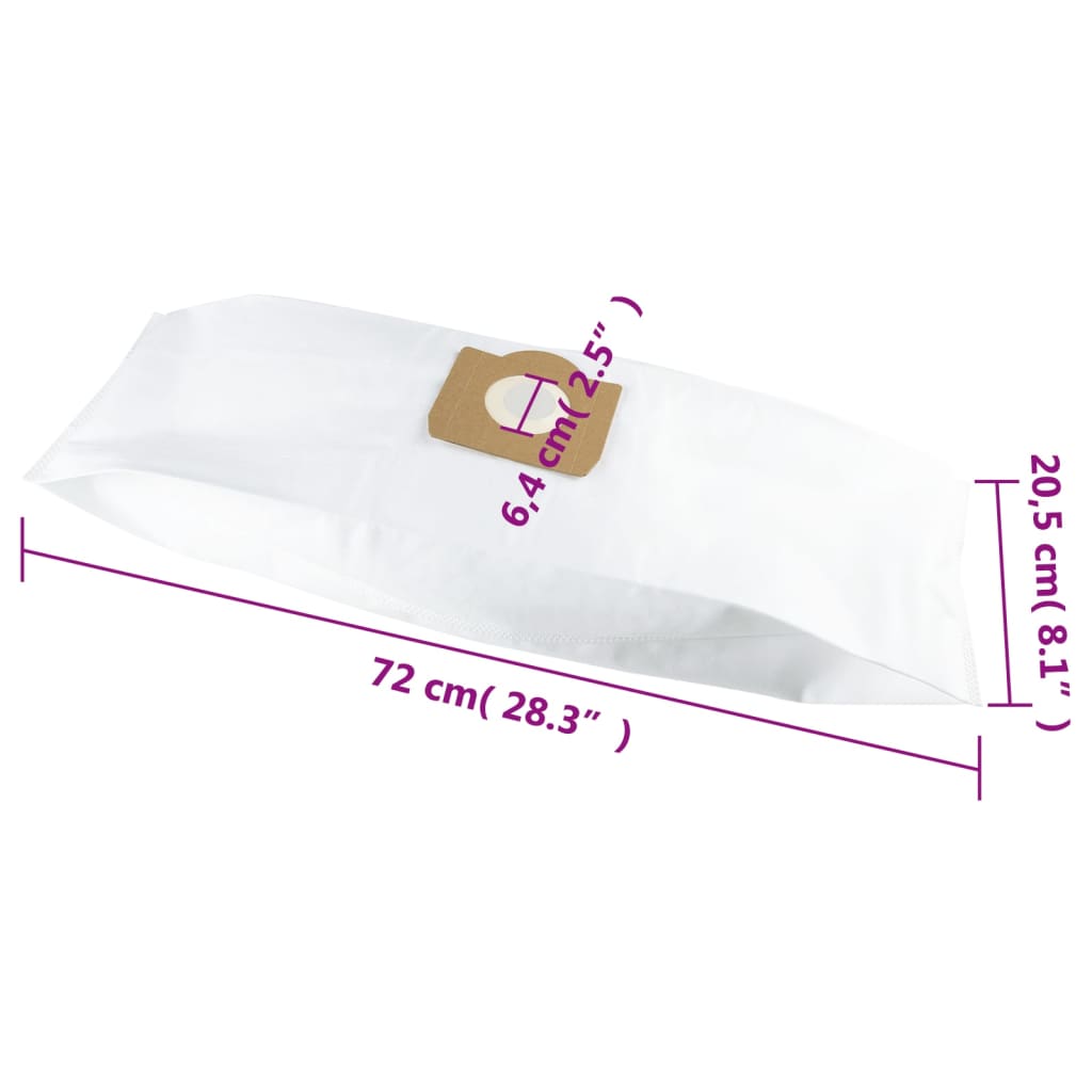 Vacuum Cleaner Bags for Karcher 6.959-130.0 20 pcs