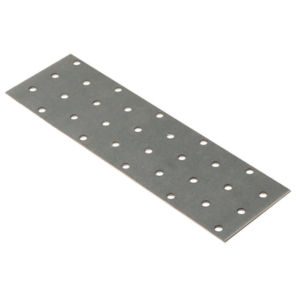 Perforated Plates 40 pcs 2 mm 200x60 mm Galvanised Steel