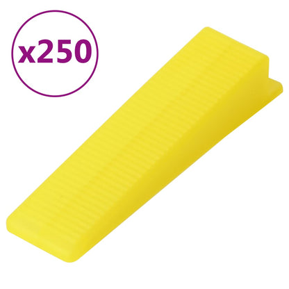 Tile Levelling System 250 Wedges 500 Clips 1.5 mm