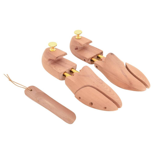 Shoe Stretcher with Shoe Horn EU 38-39 Solid Wood Cedar