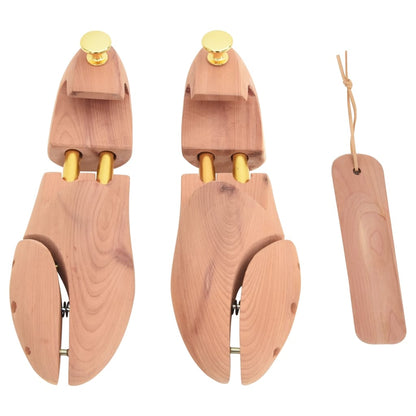 Shoe Stretcher with Shoe Horn EU 40-41 Solid Wood Cedar