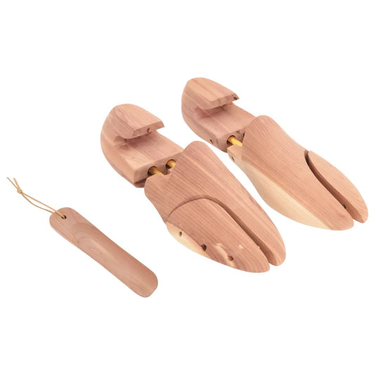 Shoe Stretcher with Shoe Horn EU 36-37 Solid Wood Cedar