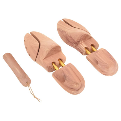 Shoe Stretcher with Shoe Horn EU 36-37 Solid Wood Cedar