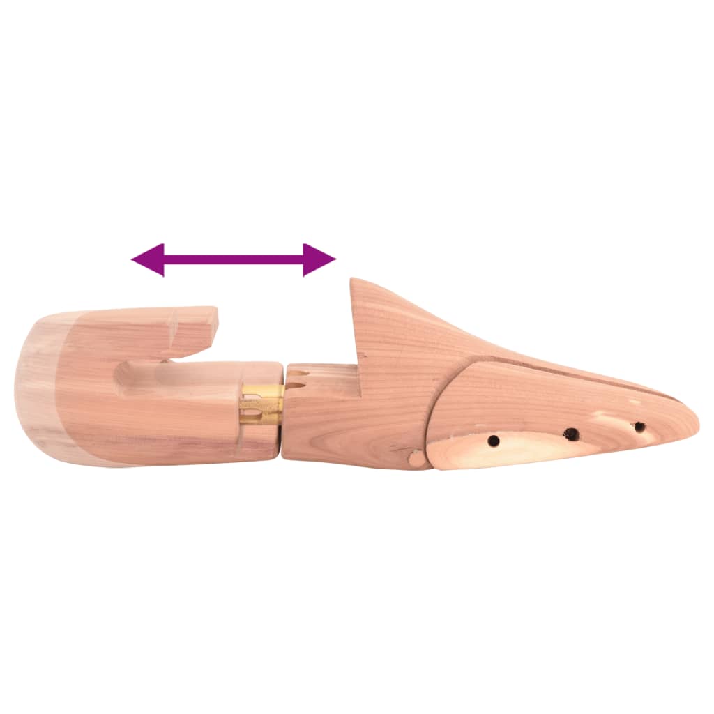 Shoe Stretcher with Shoe Horn EU 36-37 Solid Wood Cedar