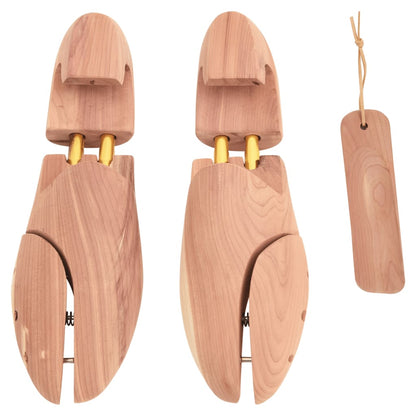 Shoe Stretcher with Shoe Horn EU 38-39 Solid Wood Cedar