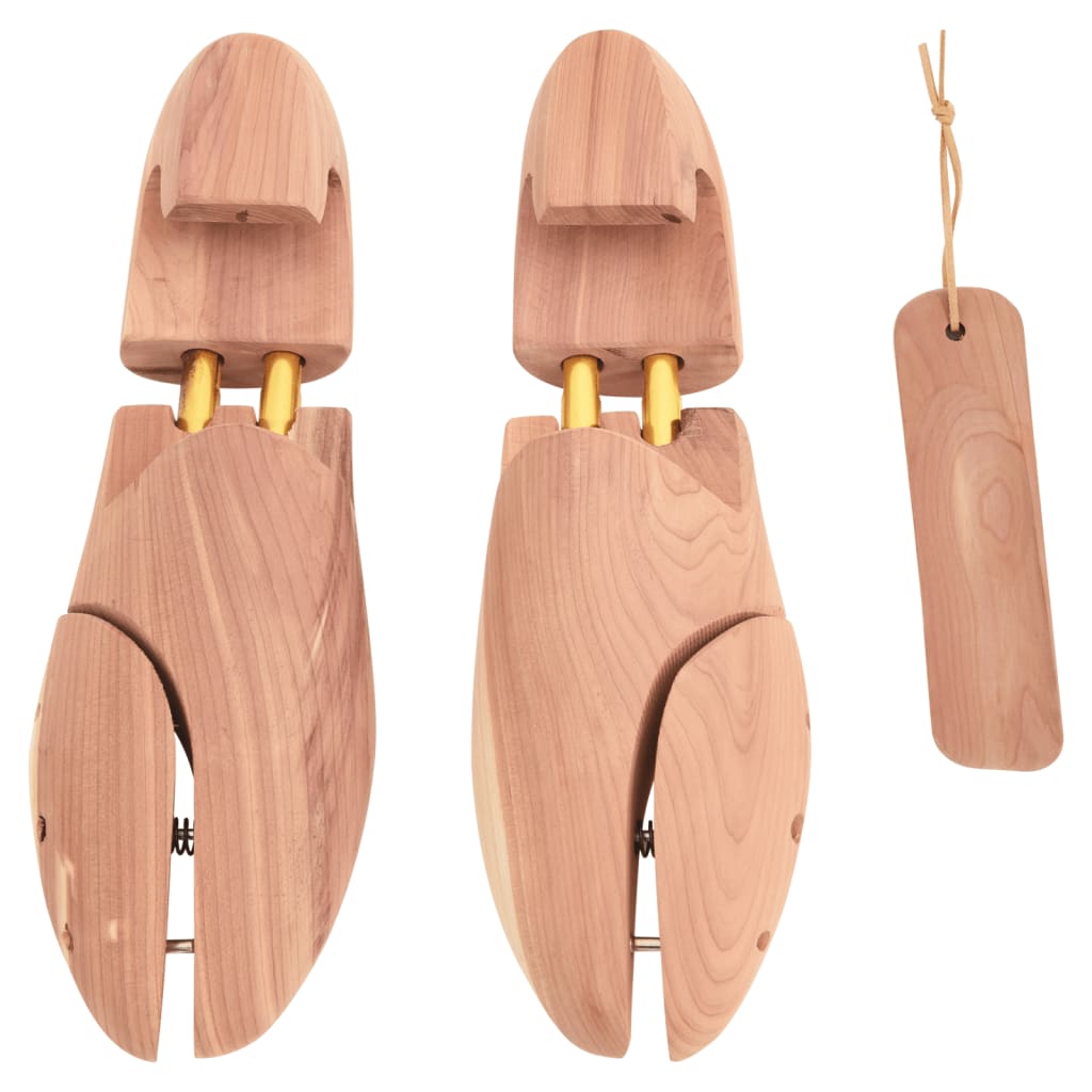 Shoe Stretcher with Shoe Horn EU 40-41 Solid Wood Cedar